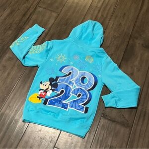 Disneyland Resort Two Times the Magic 2022 Embroidered Hoodie - Size XS